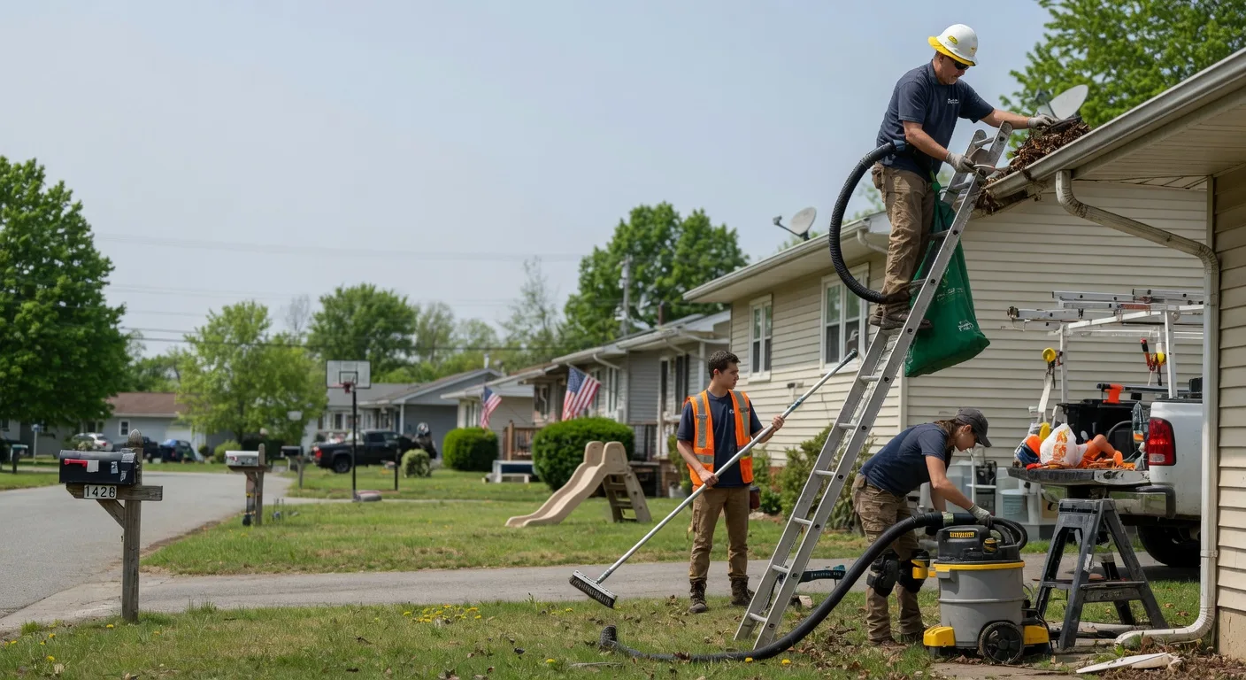 Gutter Installation in Bentonville, OH near me